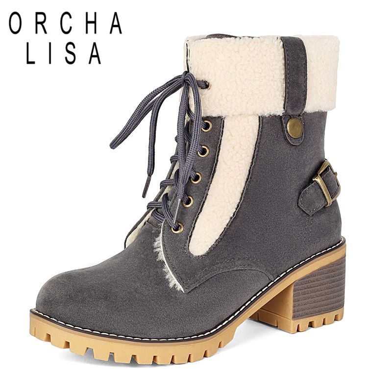 Crossfit Belt - Botas de nieve ORCHA LISA para