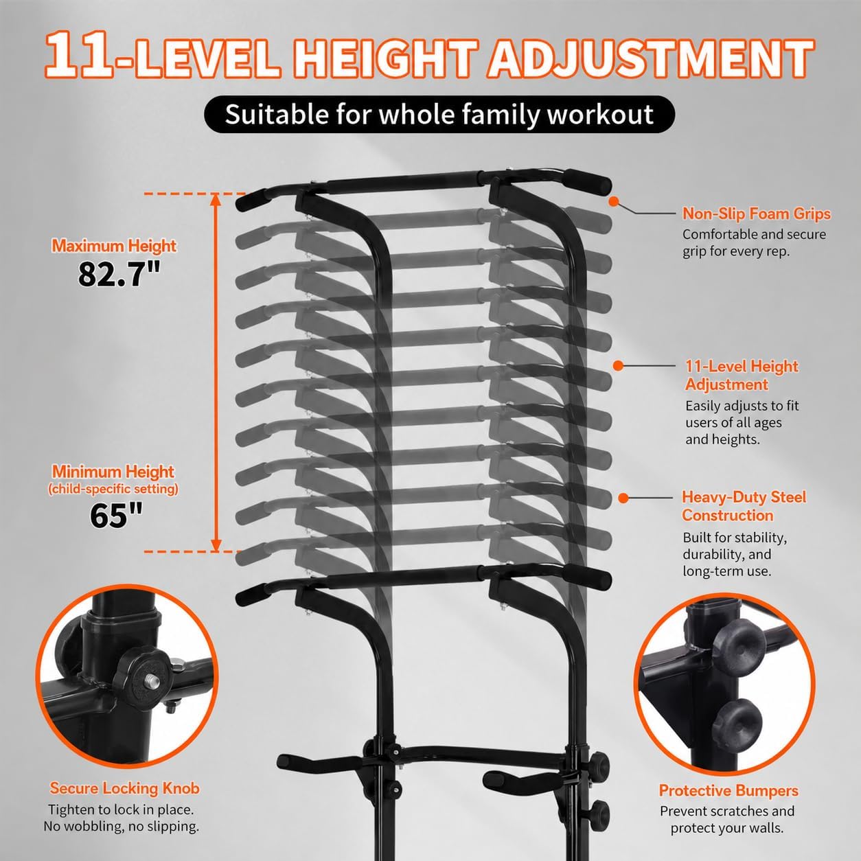 Torre de entrenamiento para gi - Pull Up Bar reseña y precio