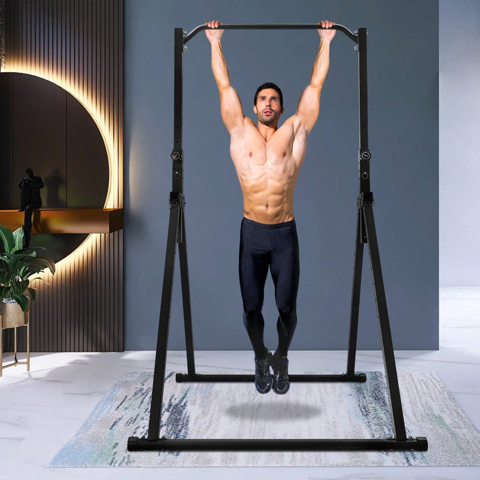 Estación de dominadas triangul - Pull Up Bar reseña y precio