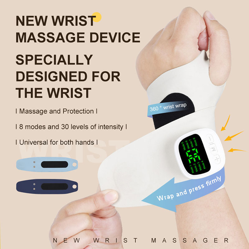 Nuevo masajeador eléctrico EMS - Wrist Wraps reseña y precio