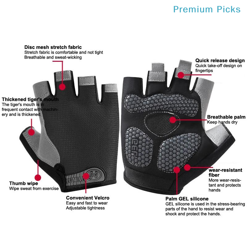 Guantes de gimnasio portátiles - Weightlifting Gloves reseña y precio