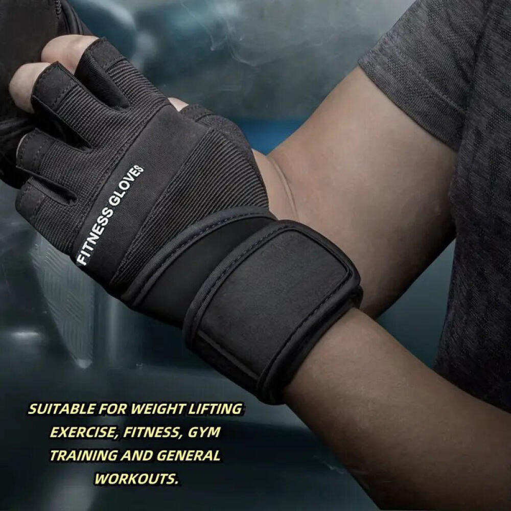 Guantes de gimnasio de medio d - Weightlifting Gloves reseña y precio