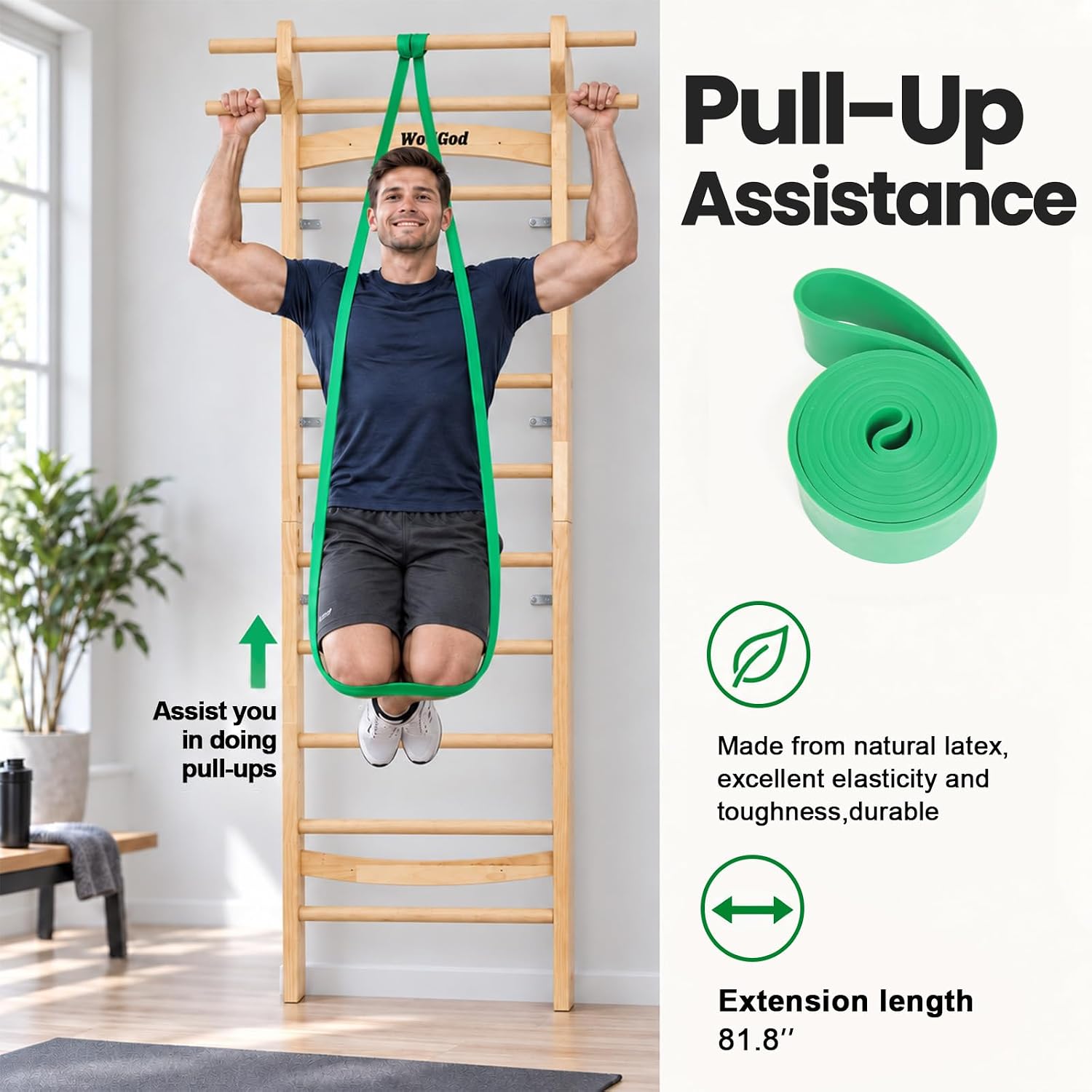 Barra de escalera sueca de mad - Pull Up Bar reseña y precio